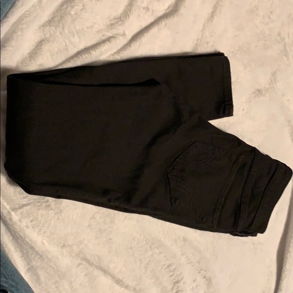 Hollister black jean/ jeggins. Still has tags